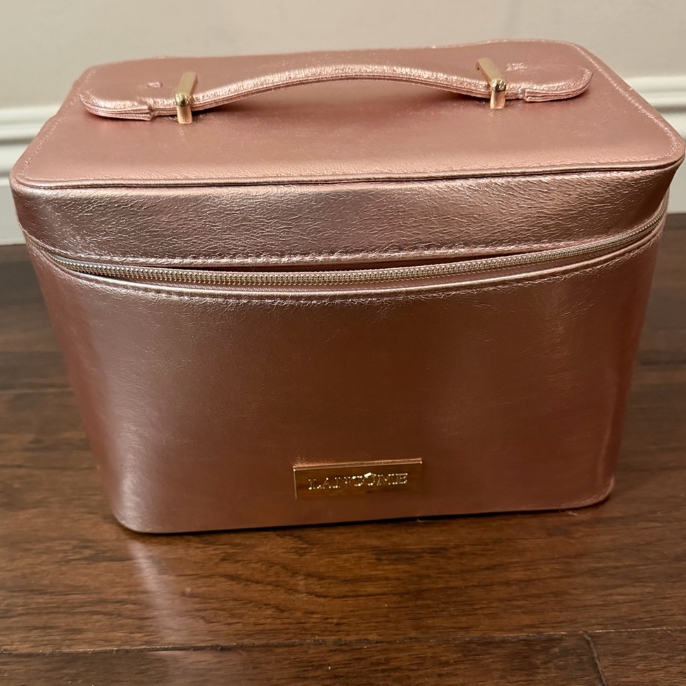 Lancome Metallic Rose Cosmetic Case